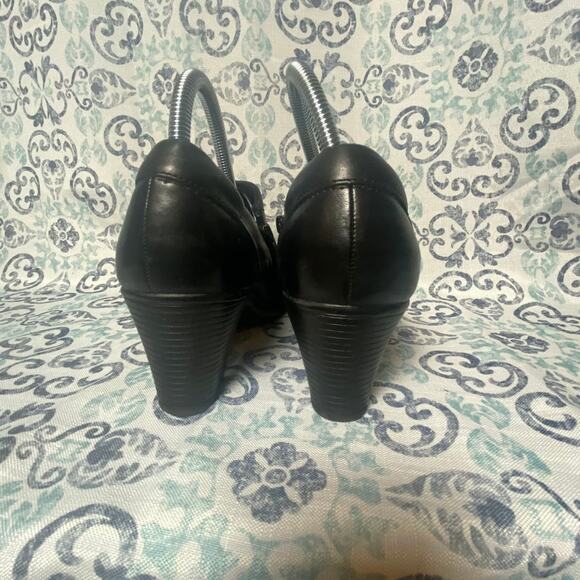 Clarks Womens Ankle Boot 39724 Black Leather Size 8.5M‎ - Picture 6 of 11